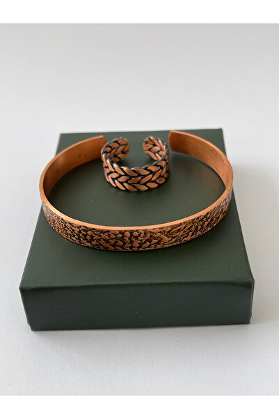 Rupen Kraft Unisex adjustable 100% pure copper bracelet stylish copper ring c...