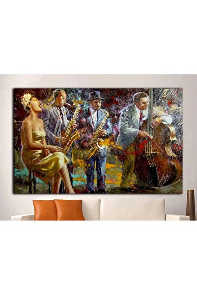 idora Platna sa posterima džez muzičara, umetnost džez pevačice, džez posteri...