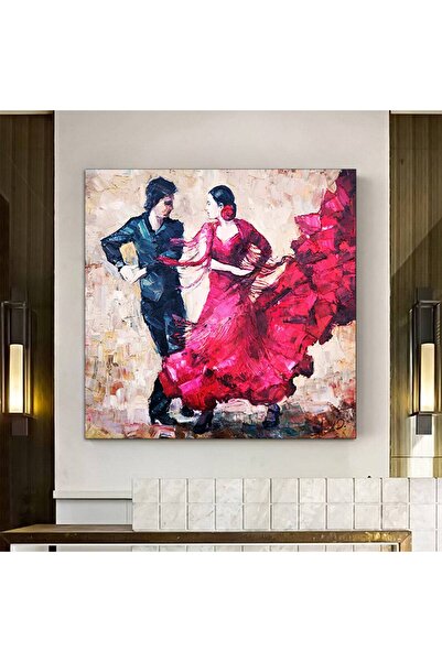 idora Kanvas za uređenje doma – Veliki kanvas; Plesajući par; Kanvas tango para