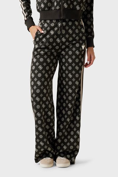 Guess Peony 4g Logo Printed Regular Fit High Waist Jogger Pants V5Yb10K0282 Pants V5Yb10