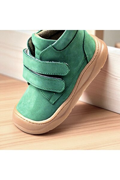 JOJO KIDS unisex παιδικό γνήσιο δέρμα, ορθοπεδικά παπούτσια με βέλκρο, αντιολισθητική σόλα από καουτσούκ, ευκολία περπατήματος