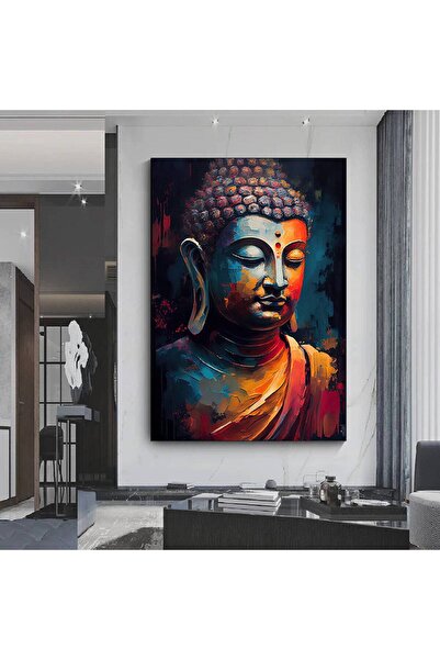 idora Buda platno, azijska zidna umetnost, Buda zidna umetnost, meditaciono p...