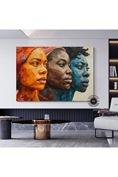 idora Afrički apstraktni umetnički poster | Afro žena zidna umetnost | Uramlj...