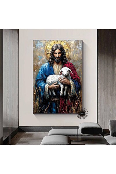 idora Slika na platnu Isusa; Religiozni dekor; Trend plakat