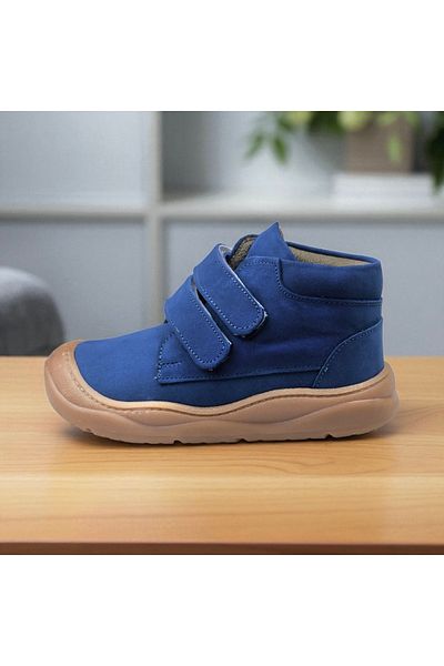 JOJO KIDS Unisex Children's Genuine Leather, Orthopedic Ankle Velcro Shoes, Non-Slip Rubber Sole, Easy Walking