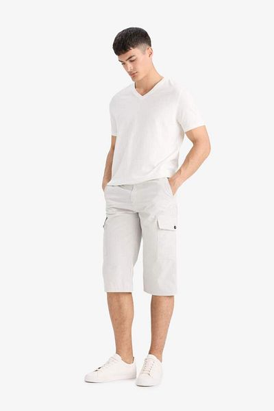 DeFacto New Season 100% Cotton Regular Fit Capri