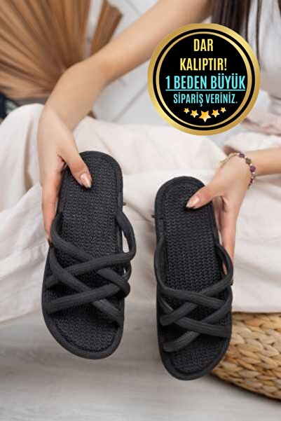 Modafırsat Pachet de 3 papuci de zi cu zi pentru femei, anti-alunecare, pentru oaspeți, pentru acasă, pentru plajă, pentru exterior, set de papuci tripli