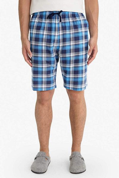 DeFacto New Season Regular Fit Checked Pocket Shorts Pajama Bottoms