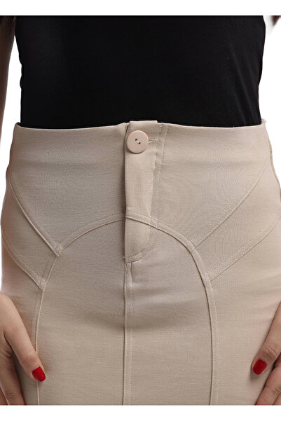 SUGA Iris midi skirt