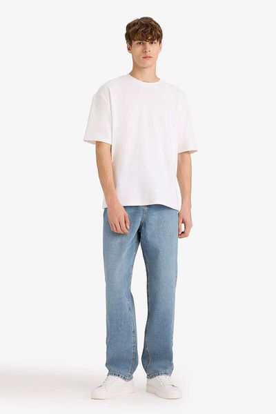 DeFacto New Season Baggy Fit Wide Leg Jean Trousers