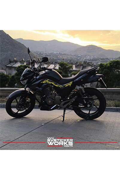 ARONA ملصق Mondial Drift L للهيكل الأوسط على شكل برق ومطرقة على شكل نمط ديكور
