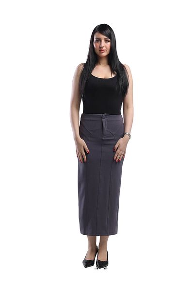 SUGA Iris midi skirt