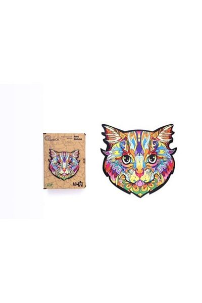 OEM Puzzle, wood, multicolored
