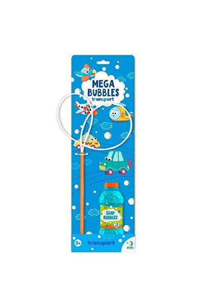 Edea Mega Soap Bubble Set Transport, Liquid 450 ml, 43 x 15 x 9 cm, 3+ years