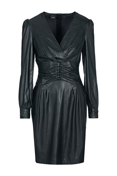 PİNKO Mini šaty pro ženy v černé barvě