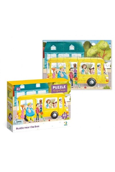 Dodo Puzzle Dodo, On the Road with Bus 60 Pieces, 4+
