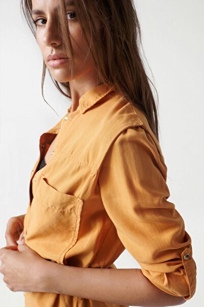 Salsa Dámské šaty v oranžové barvě