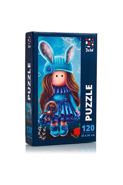 Roter Kafer Puzzle cu păpușă drăguță în lumina lunii, 23x30 cm, 120 piese