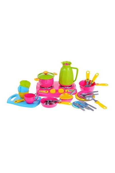Technok Toys Aragaz de bucătărie cu accesorii, 38 de piese, multicolor