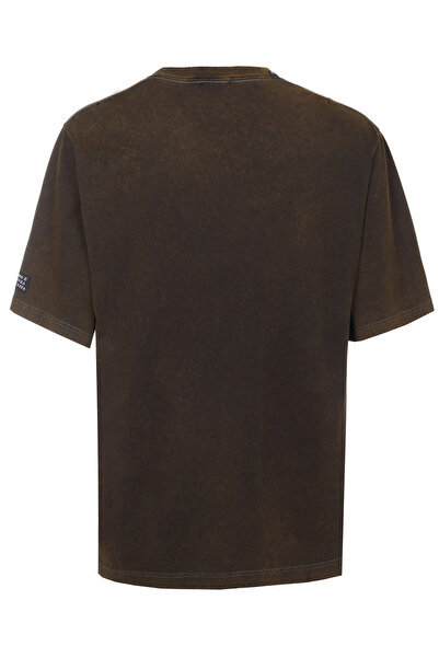 Dolce & Gabbana Beauty Pánské tričko v hnědé barvě