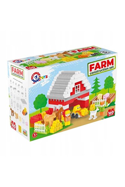 Technok Constructor 160 elements, TechnoK, farm, size 37.4x25x13.7 cm