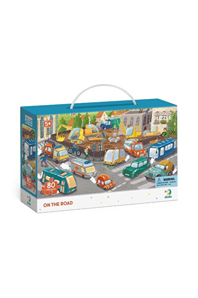Dodo Puzzle Traffic Jam, 80 Pieces, 5+ Years
