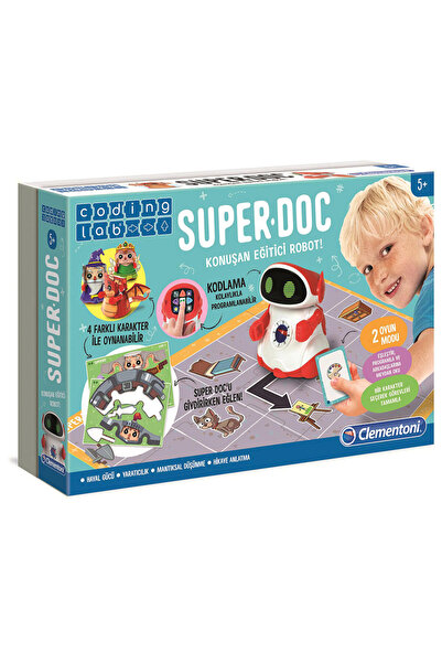 CLEMENTONI Super Doc Konuşan Eğitici Robot