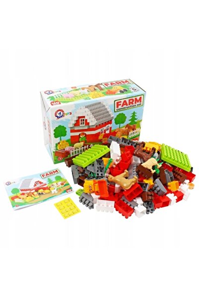 Technok Constructor 160 elements, TechnoK, farm, size 37.4x25x13.7 cm