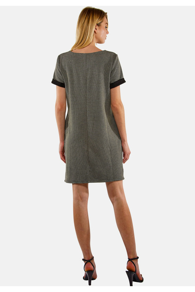 TOOche Šaty pro ženy v jednobarevných barvách