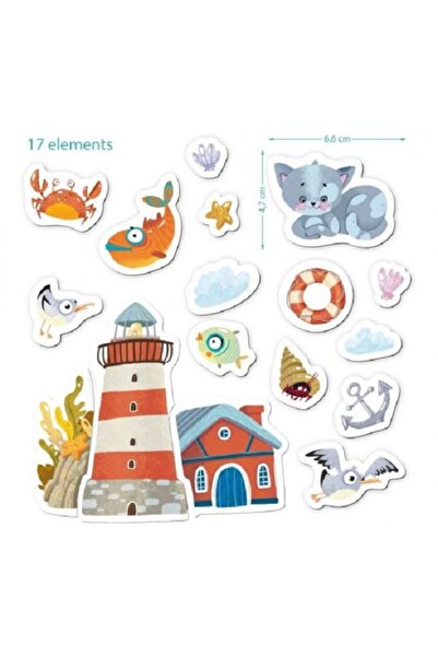 Dodo Magnetic Game Sailor Seal,