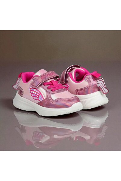 BUCKHEAD Girl's Super Light Flex Foam Sneakers, Velcro Sneaker