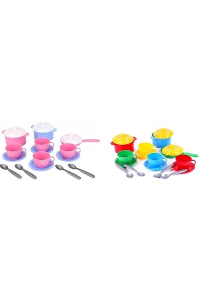 Technok Kitchen Set Technok, 18 pcs, Plastic, Multicolored