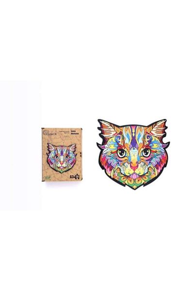 OEM Puzzle, wood, multicolored