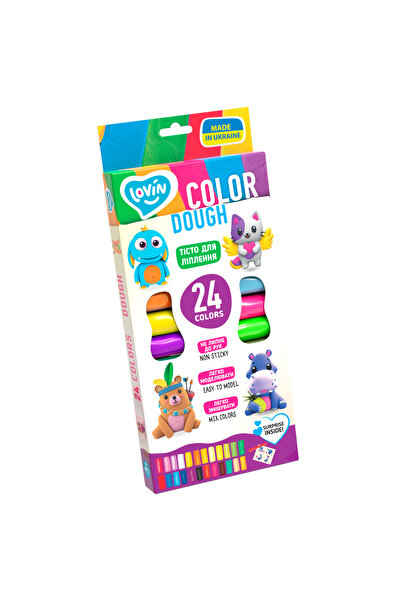 Okto Clay Factory Lovin Modeling Clay Set 24pcs x 15g Shine&Aroma Dough