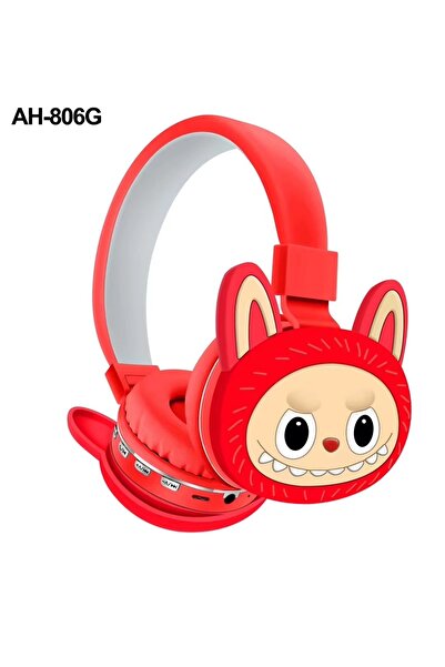 Toybox Labubu Wireless Stereo Headset Ah806G Bluetooth Over Ear Headphones With Mic For Music And Gaming