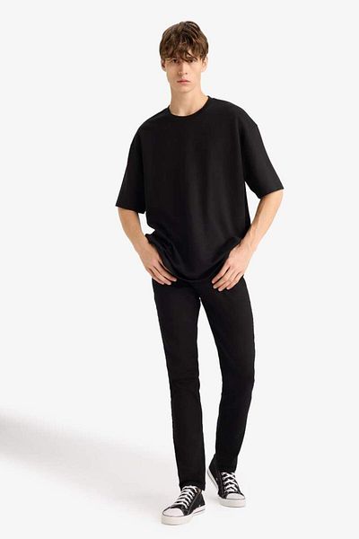 DeFacto New Season Oversize Wide Fit Crew Neck Short Sleeve T-Shirt
