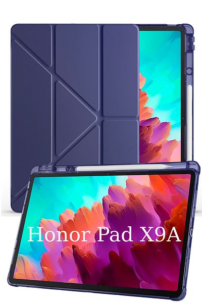 İncisoft Honor Pad X9A Compatible Case Smart Cover with Pen Compartment Stand Sleep Mode