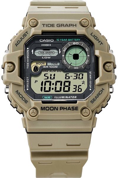 Casio Ws-1700H-5Avdf Digital Men's Wristwatch