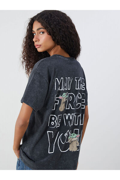 LC Waikiki Crew Neck the Mandolorian Licensed Women's T-Shirt