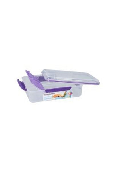 Sistema Snack Attack Duo To Go Lunch Box – Assorted Colours 975ml