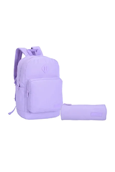 Marvel Trendy Zipper Closure School Backpack with Pencil Case for Girls