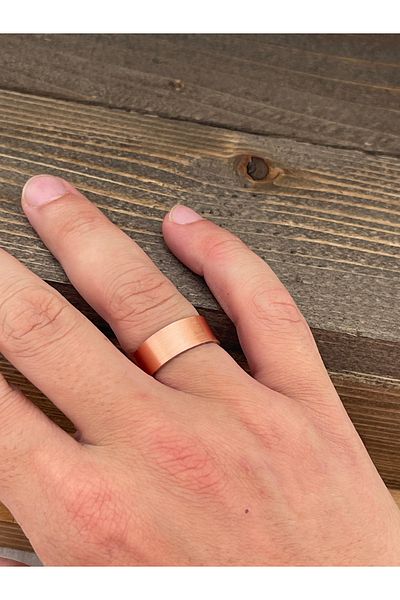 Rupen Kraft Adjustable Size Pure Copper Ring