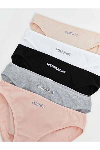 LC Waikiki Printed Bikini Panties 5 Pcs