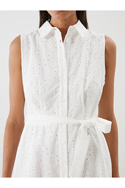 LC Waikiki Ajurlu Gömlek Elbise