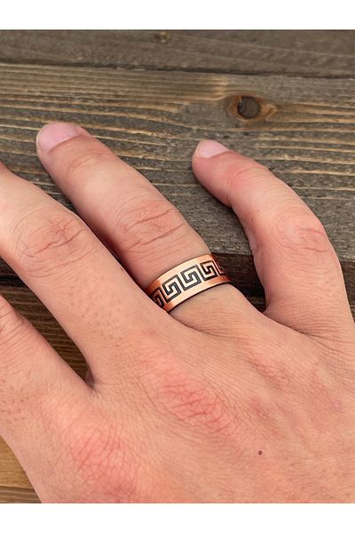 Rupen Kraft Adjustable Size Pure Copper Ring