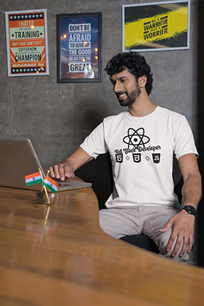 Bigonya Software Developer Special, Fullstack Developer Printed, Unisex Design T-Shirt