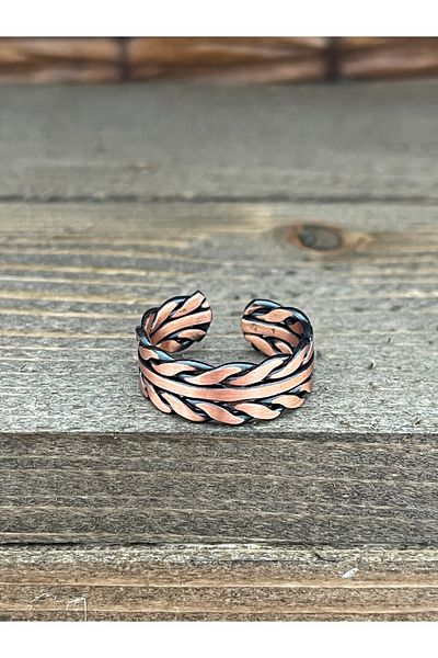 Rupen Kraft Adjustable Size Pure Copper Ring