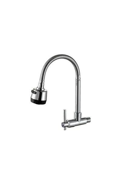 EBD Home Movable Chrome Kitchen Mixer Neck