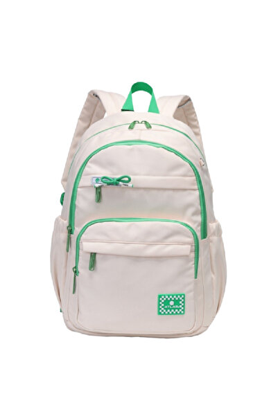 Atlas حقيبة ظهر مدرسية مقاومة للماء بسحاب للإغلاق مع أحزمة قابلة للتعديل