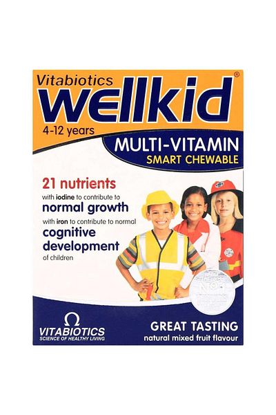 Vitabiotics Wellkid Chewable Tablets 30 Pieces
